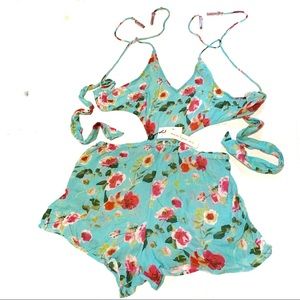 NWT - Colette Cutout Romper NANETTE LEPORE M